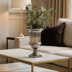 Ombre Fluted Small Glass Vase | Alexa