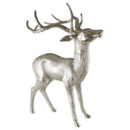 Large Nickel Finish Floor Standing | Stag