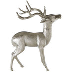 Large Nickel Finish Floor Standing | Stag