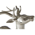 Large Nickel Finish Floor Standing | Stag