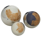 Set Of 3 Deco Brushstroke Balls | Alma