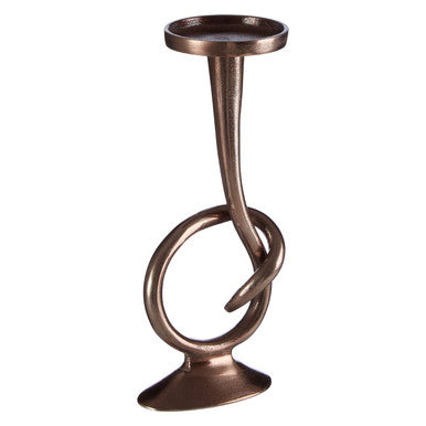 Twist Bronze Candle Holder | Kensington Townhouse