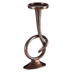 Twist Bronze Candle Holder | Kensington Townhouse
