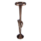 Twist Bronze Candle Holder | Kensington Townhouse