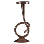 Twist Bronze Candle Holder | Kensington Townhouse