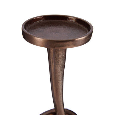 Twist Bronze Candle Holder | Kensington Townhouse