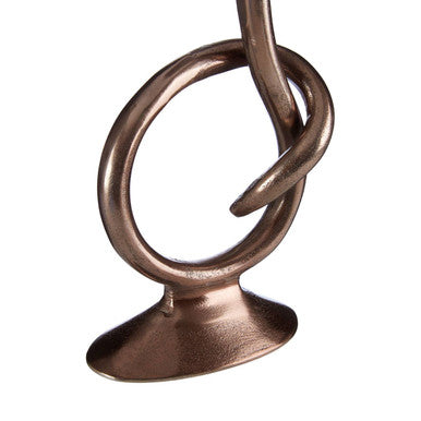 Twist Bronze Candle Holder | Kensington Townhouse
