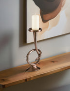 Twist Bronze Candle Holder | Kensington Townhouse