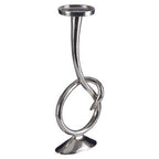 Twist Nickel Candle Holder | Kensington Townhouse