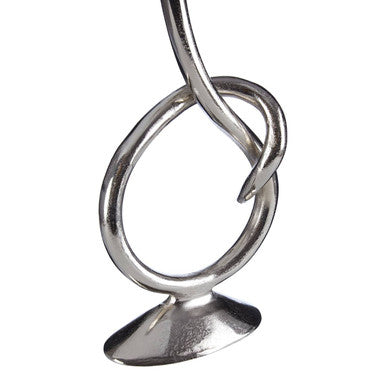 Twist Nickel Candle Holder | Kensington Townhouse