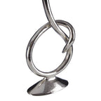 Twist Nickel Candle Holder | Kensington Townhouse