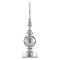 Large Rough Nickel Obelisk | Kensington Townhouse