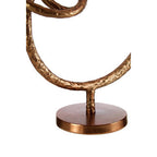 Nexus Round Rough Bronze Sculpture