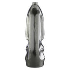 Small Silver Face Tall Vase | Viso