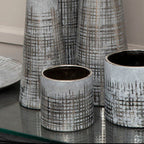 Small Grey Ceramic Planter | Embra