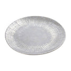 Silver and Grey Decorative Plate | Embra