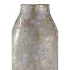 Large Grey and Gold Ceramic Vase | Orvena
