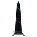 Large Black Marble Design Obelisk Sculpture | Renata