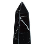 Large Black Marble Design Obelisk Sculpture | Renata