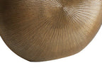 Small Gold Finish Round Vase | Estrella