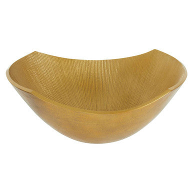 Large Gold Finish Bowl | Estrella