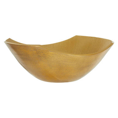 Large Gold Finish Bowl | Estrella