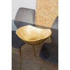 Large Gold Finish Bowl | Estrella