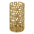 Small Gold Finish Candle Holder | Delphi