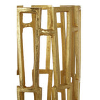 Small Candle Holder in Gold Finish | Delphi