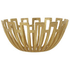 Large Gold Finish Bowl | Delphi