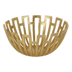 Large Gold Finish Bowl | Delphi
