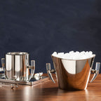 Herne Acrylic Horn Handle Ice Bucket | Mixology