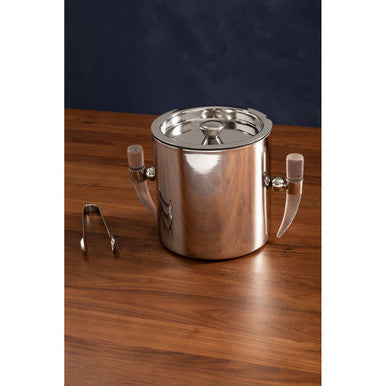 Herne Acrylic Horn Handle Ice Bucket | Mixology