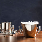 Herne Acrylic Horn Handle Wine Cooler | Mixology