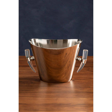 Herne Acrylic Horn Handle Wine Cooler | Mixology
