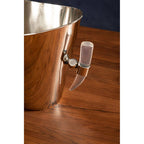 Herne Acrylic Horn Handle Wine Cooler | Mixology