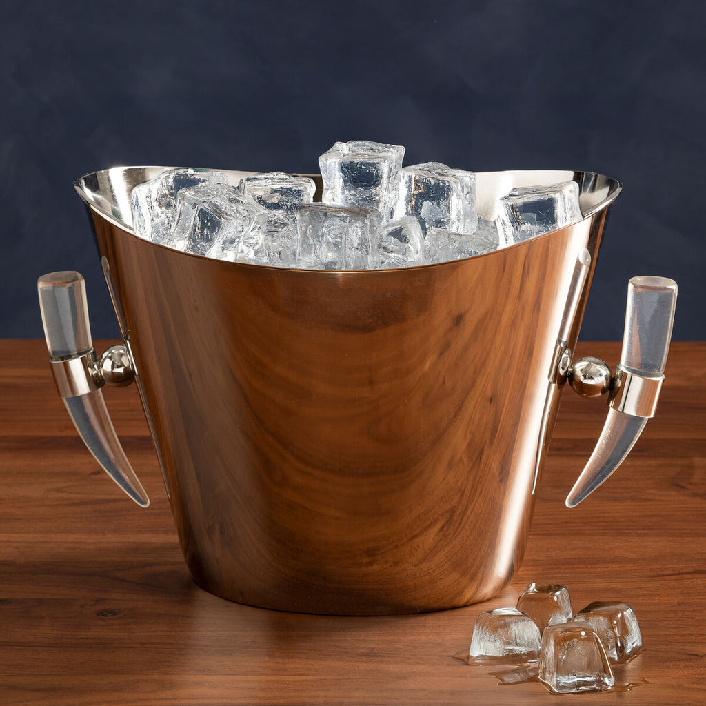 Herne Acrylic Horn Handle Wine Cooler | Mixology