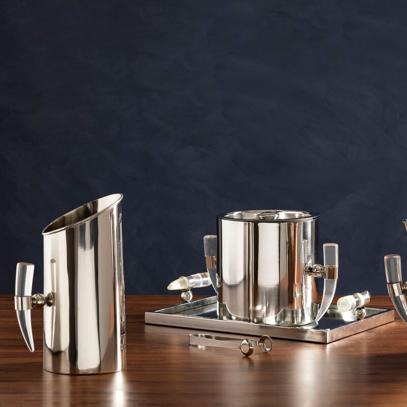 Herne Acrylic Horn Handle Pitcher | Mixology