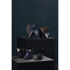 Large Oil Slick Glass Candle Holder | Rambia