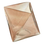 Large Pink Glass Candle Holder | Rambia
