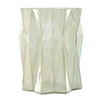 Large Iridescent Glass Candle Holder | Rambia