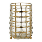 Medium Blown Glass Hurricane Lamp | Martina