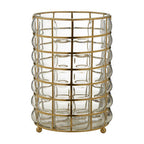 Large Blown Glass Hurricane Lamp | Martina