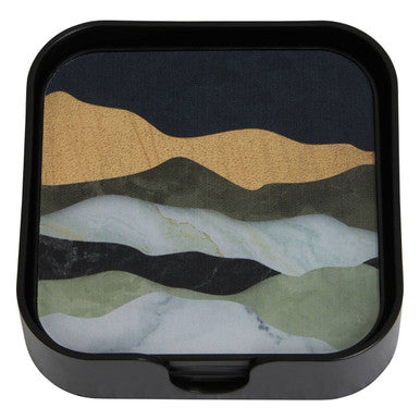 Set of Four Square Coasters | Celina