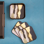 Set of Four Square Coasters | Celina