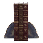 Grey and Gold Bookends | Bowerbird Agata