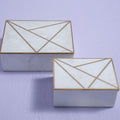 Large White Marble Trinket Box | Sena