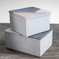 Small Square Marble Trinket Box | Kira