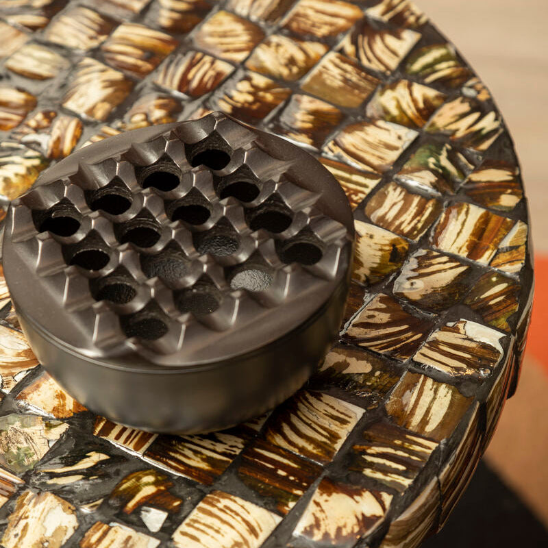 Black Nickel Finish Ashtray | Churchill