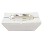 Nickel Finish Square Ashtray | Churchill
